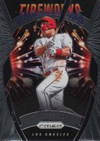 2020 Panini Prizm Fireworks #F6 Mike Trout Baseball Card