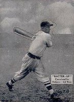 1934 Batter Up #79 Tony Cuccinello Baseball Card