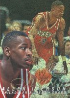 1996 Flair Showcase #3 Allen Iverson Row 0 Basketball Card