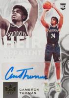 2021 Panini Court Kings Heir Apparent Autographs #HA-CTH Cameron Thomas Basketball Card