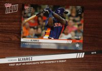 2020 Topps Now Review 2019 #TNR-4 Yordan Alvarez Baseball Card