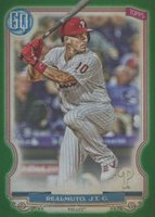 2020 Topps Gypsy Queen #2 J.T. Realmuto Green Baseball Card