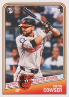 2024 Topps Throwback Thursday #97 Colton Cowser Baseball Card