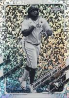 2021 Topps Chrome #167 Vladimir Guerrero Jr. Black/White Mini Diamond Refractor Baseball Card