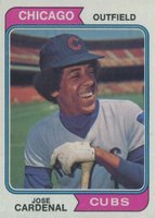 1974 Topps #185 Jose Cardenal Baseball Card
