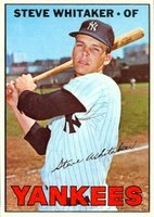 1967 Topps #277 Steve Whitaker Baseball Card
