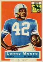 1956 Topps #60 Lenny Moore Football Card