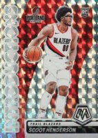 2023 Panini Mosaic Introductions #18 Scoot Henderson Mosaic Basketball Card