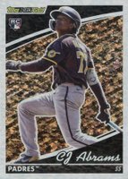 2022 Topps Update Black Gold #BG13 CJ Abrams Baseball Card