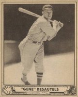 1940 Play Ball #28 Gene Desautels Baseball Card
