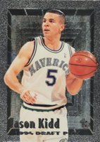1994 Topps Embossed #102 Jason Kidd Basketball Card