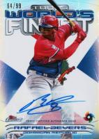 2023 Topps Finest 2000 Topps Finest World's Finest Autographs #2000-12 Rafael Devers Baseball Card