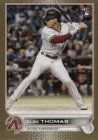 2022 Topps Update #US212 Alek Thomas Gold Baseball Card