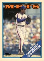 1988 Topps Tiffany #480 Dwight Gooden Baseball Card