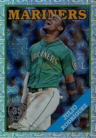 2023 Topps Silver Pack 1988 Chrome Promo #T88C38 Julio Rodriguez Baseball Card