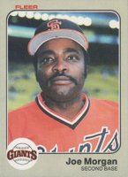 1983 Fleer #270 Joe Morgan Baseball Card