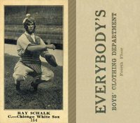 1916 Everybody's #154 Ray Schalk Baseball Card