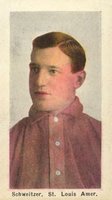 1910 Sporting Life # Al Schweitzer Baseball Card