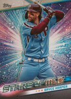 2024 Topps Stars of MLB #SMLB14 Bryce Harper Baseball Card