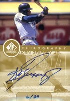 1999 SP Authentic Chirography #JR Ken Griffey Jr. Baseball Card