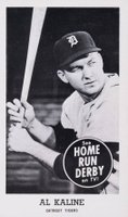1959 Home Run Derby # Al Kaline Baseball Card