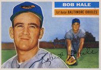 1956 Topps #231 Bob Hale Baseball Card