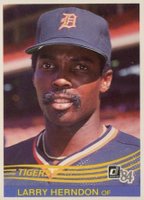 1984 Donruss #349 Larry Herndon Baseball Card