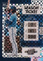 2022 Panini Chronicles Contenders Optic #19 Bobby Witt Jr. Building Blocks Baseball Card