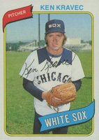 1980 Topps #575 Ken Kravec Baseball Card