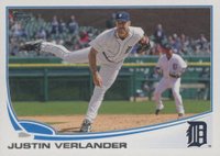 2013 Topps #35 Justin Verlander Baseball Card