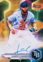 2023 Bowman's Best Best of 2023 Autographs #B23JCO Junior Caminero Gold Baseball Card