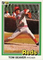 1981 Donruss #422 Tom Seaver Baseball Card