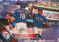 2016 Topps Chrome #48 Adrian Beltre Purple Refractor Baseball Card