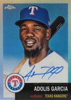 2022 Topps Chrome Platinum Anniversary Autographs #AG Adolis Garcia Refractor Baseball Card