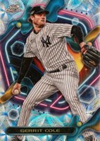 2023 Topps Cosmic Chrome #43 Gerrit Cole Nucleus Baseball Card