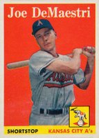 1958 Topps #62 Joe DeMaestri Baseball Card