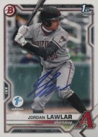 2021 Bowman Draft 1st Edition #BD194 Jordan Lawlar Baseball Card