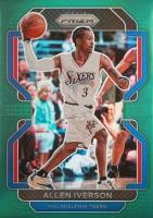 2021 Panini Prizm #255 Allen Iverson Green Prizm Basketball Card