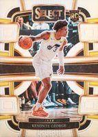 2023 Panini Select #75 Keyonte George Silver Basketball Card