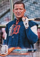 2018 Topps #90 Miguel Cabrera Bat on Shoulder Baseball Card