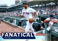 2025 Topps Chrome Fanatical #FAN2 Rafael Devers Baseball Card