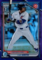 2024 Bowman Draft #BDC67 Cam Smith Chrome-Purple Refractor Baseball Card