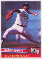 1984 Donruss #44 Sid Fernandez Baseball Card