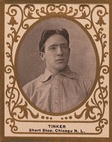 1909 Ramly # Joe Tinker Baseball Card