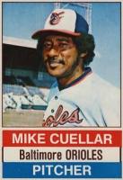 1976 Hostess #121 Mike Cuellar Hand Cut Baseball Card