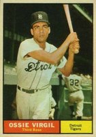 1961 Topps #67 Ossie Virgil Baseball Card