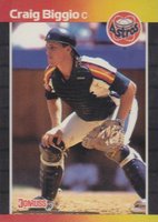 1989 Donruss #561 Craig Biggio Baseball Card