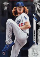 2020 Ben Baller Chrome #176 Dustin May Baseball Card