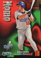1998 Circa Thunder #16 Hideo Nomo Rave Baseball Card