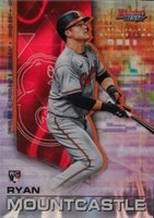 2021 Bowman's Best #65 Ryan Mountcastle Red Lava Refractor Baseball Card